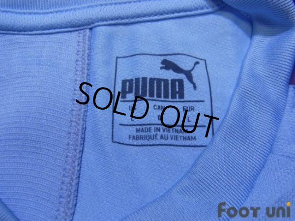 Photo5: Manchester City 2019-2020 Home Shirt #21 Silva Premier League Patch/Badge (5)