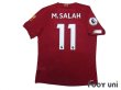 Photo2: Liverpool 2019-2020 Home Shirt and Shorts Set #11 Mohamed Salah Premier League Patch/Badge (2)