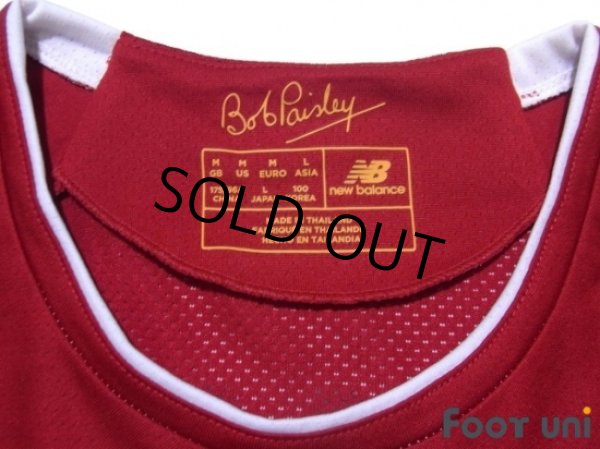 Photo5: Liverpool 2019-2020 Home Shirt and Shorts Set #11 Mohamed Salah Premier League Patch/Badge (5)