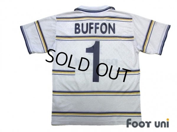 Photo2: Parma 1998-1999 GK Away Shirt #1 Buffon (2)
