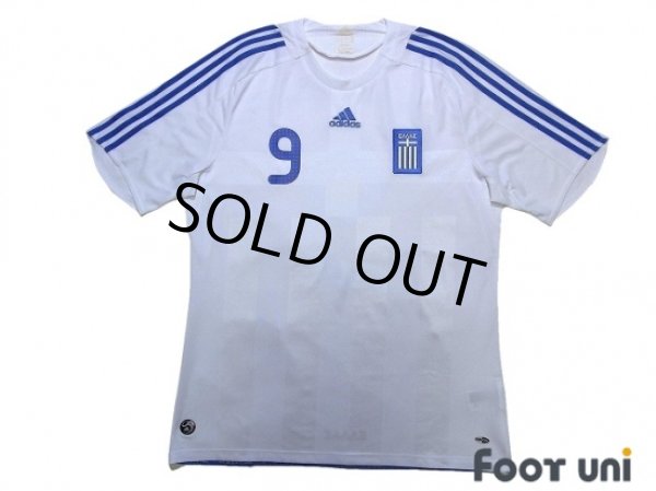 Photo1: Greece 2008 Home Shirt #9 Charisteas (1)