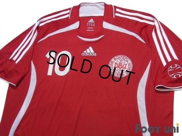 Photo3: Denmark 2006 Home Shirt #10 Jorgensen (3)