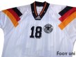 Photo3: Germany Euro 1992 Home Shirt #18 Klinsmann (3)
