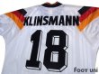 Photo4: Germany Euro 1992 Home Shirt #18 Klinsmann (4)