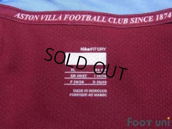 Photo4: Aston Villa 2007-2008 Home Shirt (4)