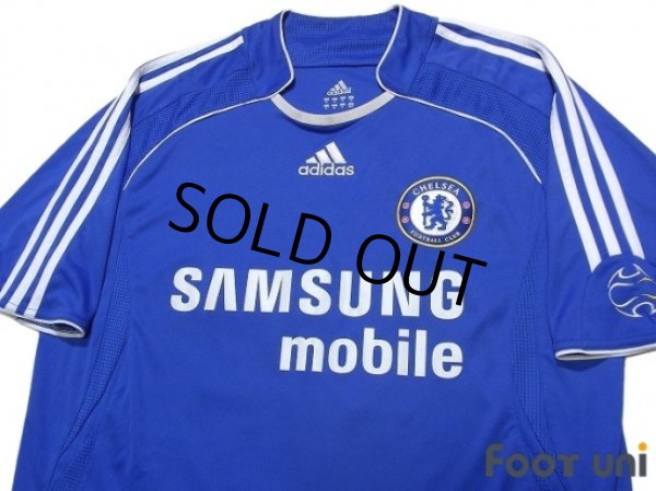 Photo3: Chelsea 2006-2008 Home Shirt #13 Ballack (3)