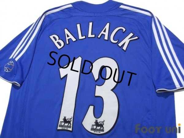 Photo4: Chelsea 2006-2008 Home Shirt #13 Ballack (4)
