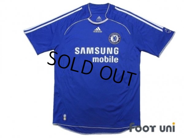 Photo1: Chelsea 2006-2008 Home Shirt #13 Ballack (1)