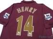 Photo4: Arsenal 2005-2006 Home Shirt #14 Henry BARCLAYCARD PREMIERSHIP Patch/Badge (4)