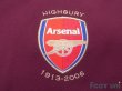 Photo6: Arsenal 2005-2006 Home Shirt #14 Henry BARCLAYCARD PREMIERSHIP Patch/Badge (6)