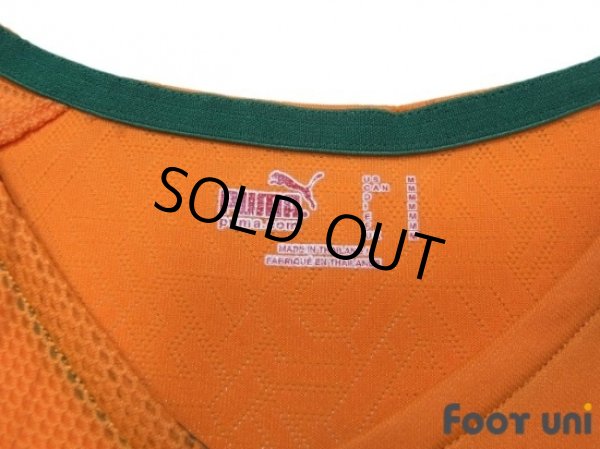 Photo5: Cote d'Ivoire 2010 Home Shirt #11 Drogba (5)