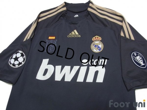 Photo3: Real Madrid 2009-2010 3rd Shirt #9 Ronaldo Champions League Patch/Badge (3)