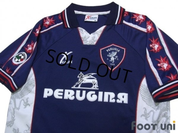 Photo3: Perugia 1999-2000 3rd Shirt #7 Hidetoshi Nakata Lega Calcio Patch/Badge (3)