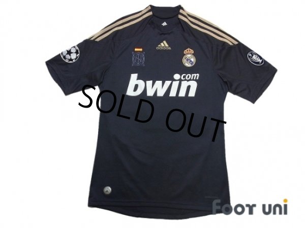 Photo1: Real Madrid 2009-2010 3rd Shirt #9 Ronaldo Champions League Patch/Badge (1)