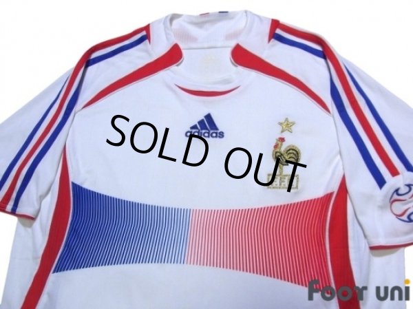 Photo3: France 2006 Away Shirt and Shorts Set (3)