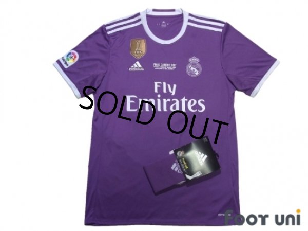 Photo1: Real Madrid 2016-2017 Away Shirt and Socks #12 Champions League victory commemorative model (1)