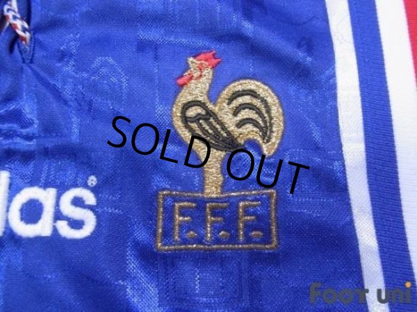 Photo5: France Euro 1996 Home Shirt (5)