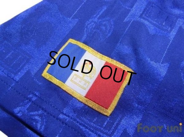 Photo7: France Euro 1996 Home Shirt (7)