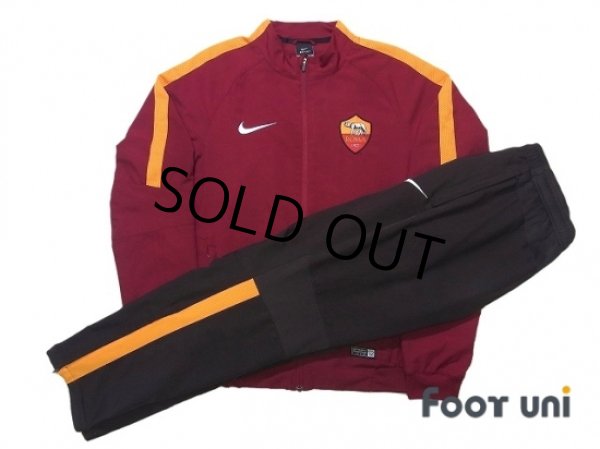 Photo1: AS Roma Track Jacket and Pants Set (1)