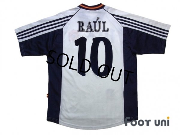 Photo2: Spain 1998 3rd Shirt #10 Raul (2)