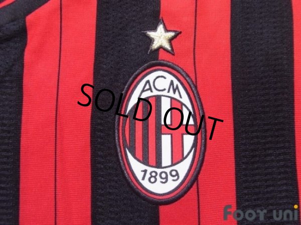 Photo6: AC Milan 2013-2014 Home Shirt #10 Keisuke Honda Serie A Tim Patch/Badge w/tags (6)