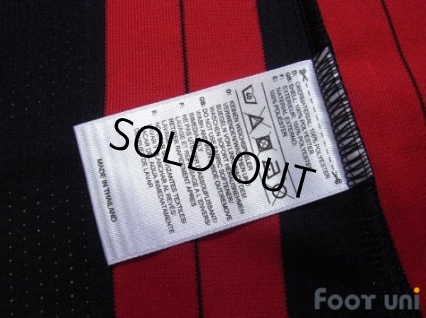 Photo8: AC Milan 2013-2014 Home Shirt #10 Keisuke Honda Serie A Tim Patch/Badge w/tags (8)