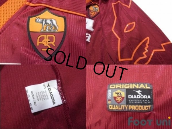 Photo8: AS Roma 1999-2000 Home Long Sleeve Shirt #8 Hidetoshi Nakata w/tags (8)