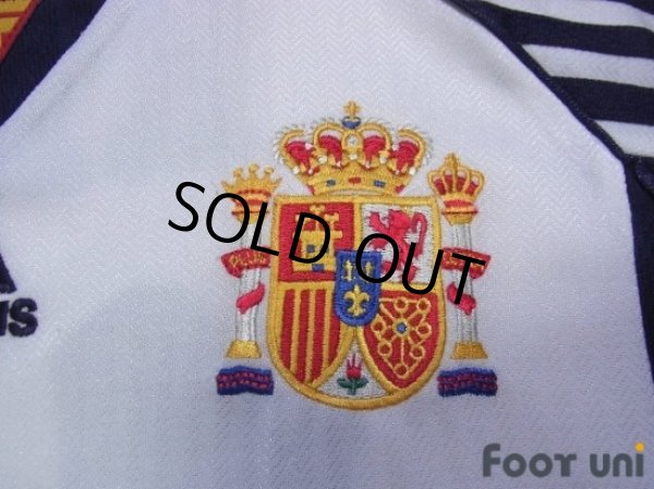 Photo6: Spain 1998 3rd Shirt #10 Raul (6)