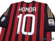 Photo4: AC Milan 2013-2014 Home Shirt #10 Keisuke Honda Serie A Tim Patch/Badge w/tags (4)