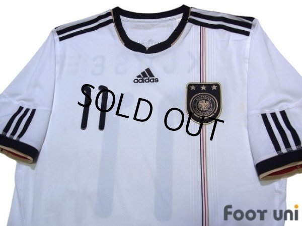 Photo3: Germany 2010 Home Shirt #11 Klose (3)