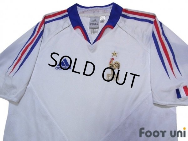 Photo3: France Euro 2004 Away Shirt (3)