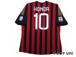 Photo2: AC Milan 2013-2014 Home Shirt #10 Keisuke Honda Serie A Tim Patch/Badge w/tags (2)