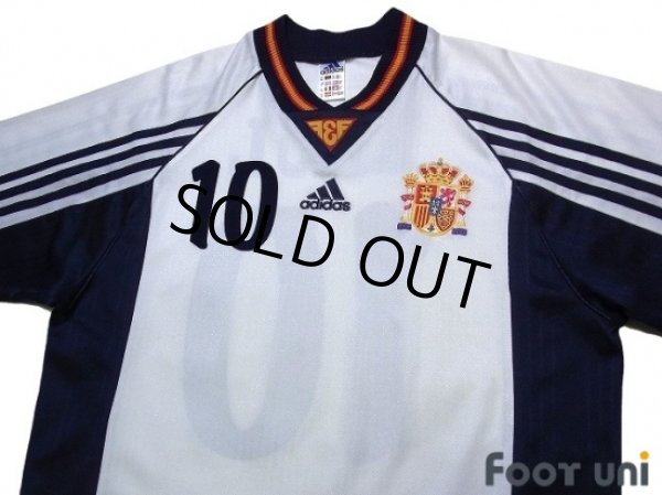 Photo3: Spain 1998 3rd Shirt #10 Raul (3)