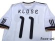 Photo4: Germany 2010 Home Shirt #11 Klose (4)