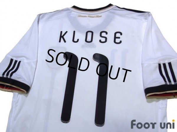 Photo4: Germany 2010 Home Shirt #11 Klose (4)
