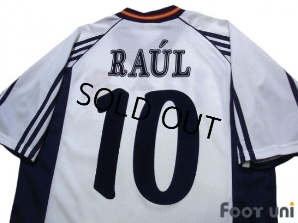 Photo4: Spain 1998 3rd Shirt #10 Raul (4)