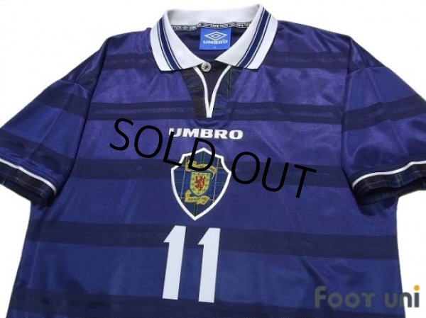 Photo3: Scotland 1998 Home Shirt #11 John Collins (3)