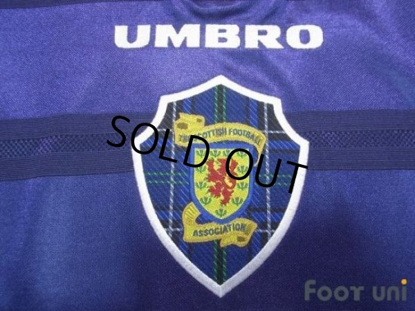 Photo6: Scotland 1998 Home Shirt #11 John Collins (6)