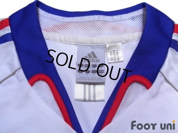 Photo4: France Euro 2004 Away Shirt (4)