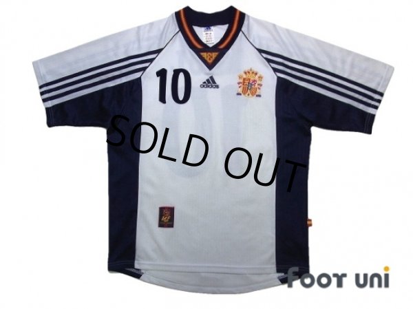 Spain 1998 3rd Shirt #10 Raul - Online Store From Footuni Japan