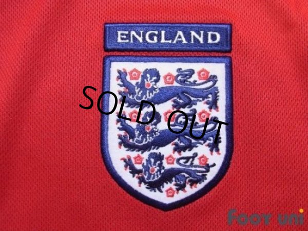 Photo6: England 2002 Away Shirt #7 Beckham ARGENTINA v ENGLAND 7·6·2002 w/tags (6)