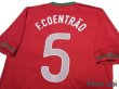 Photo4: Portugal Euro 2012 Home Shirt #5 Fabio Coentrao w/tags (4)