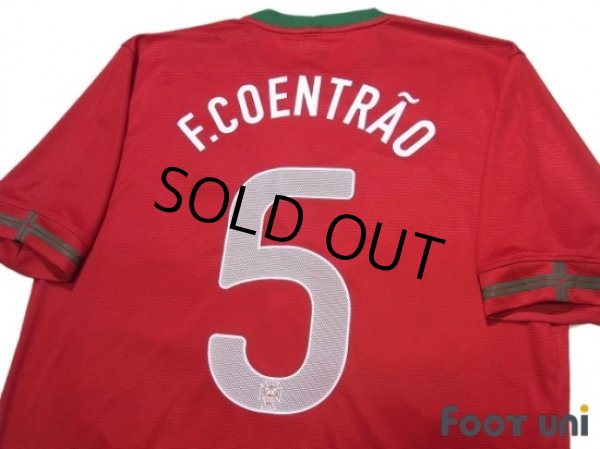 Photo4: Portugal Euro 2012 Home Shirt #5 Fabio Coentrao w/tags (4)