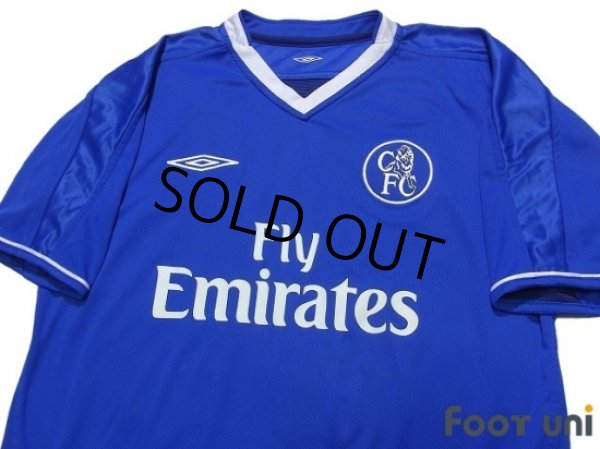 Photo3: Chelsea 2003-2005 Home Shirt #11 Damien Duff (3)