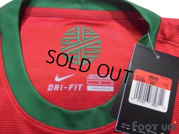 Photo5: Portugal Euro 2012 Home Shirt #5 Fabio Coentrao w/tags (5)