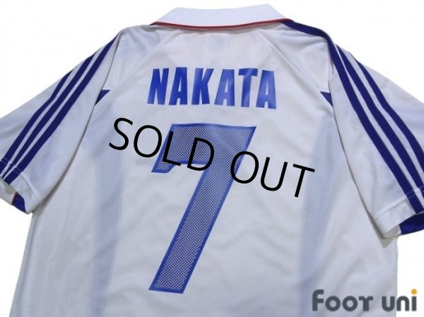 Photo4: Japan 1999-2000 Away Shirt #7 Hidetoshi Nakata (4)