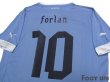 Photo4: Uruguay 2012 Home Shirt #10 Diego Forlan (4)