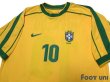 Photo3: Brazil 1998 Home Shirt #10 Rivaldo (3)