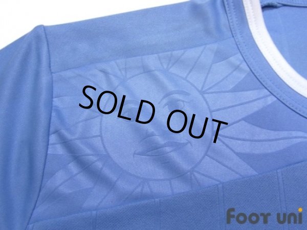 Photo7: Uruguay 2012 Home Shirt #10 Diego Forlan (7)