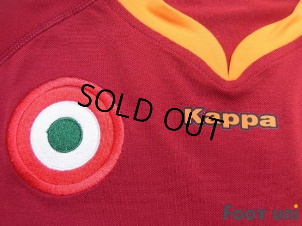 Photo5: AS Roma 2007-2008 Home Shirt #10 Totti Supercoppa Patch/Badge Coppa Italia Patch/Badge (5)